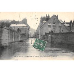 BESANCON - Inondations 1910 - Rue Charles Nodier - très bon état